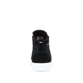 Dámské Kotníkové Boty Supra STACKS MID Černé/Černé/Bílé | CZ-41481